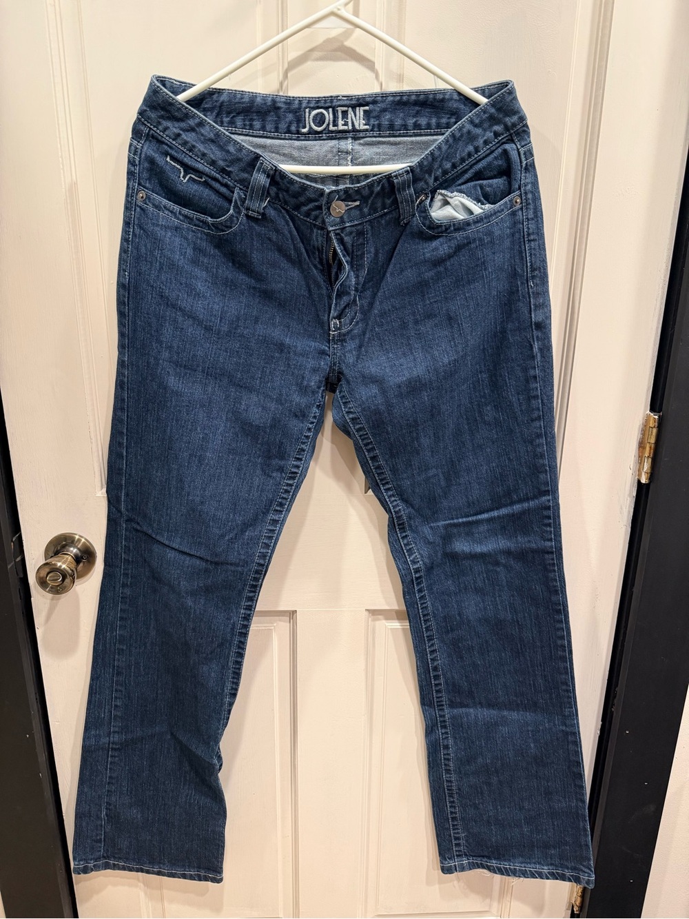 Kimes Ranch Women's Dark Blue Boot Cut Jeans